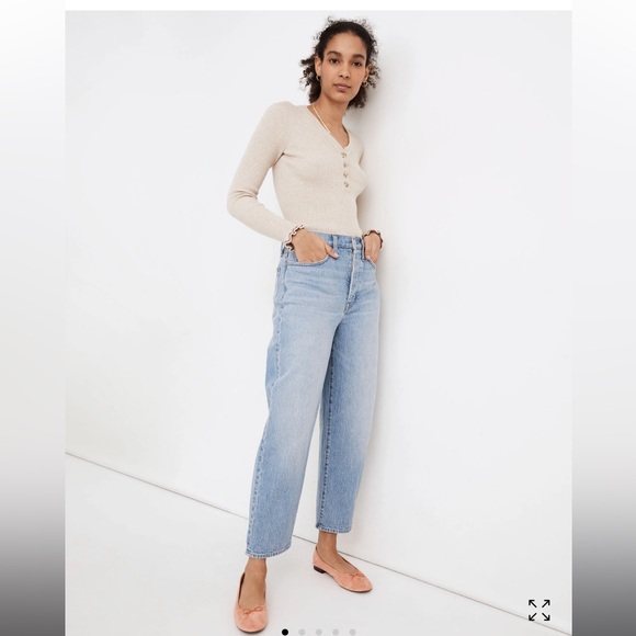 Madewell Denim - Madewell Balloon Jeans in Hewes Wash